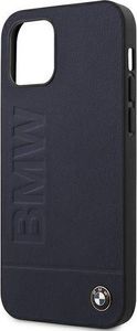 BMW Etui BMW BMHCP12MSLLNA iPhone 12/12 Pro 6,1" granatowy/navy hardcase Signature Logo Imprint 6