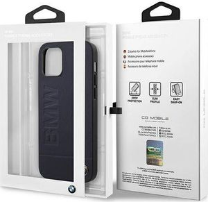 BMW Etui BMW BMHCP12MSLLNA iPhone 12/12 Pro 6,1" granatowy/navy hardcase Signature Logo Imprint 8