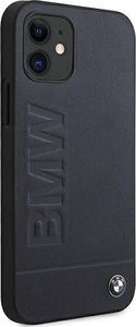 BMW Etui BMW BMHCP12SSLLNA iPhone 12 mini 5,4" granatowy/navy hardcase Signature Logo Imprint 4