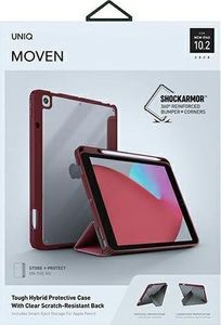 Etui na tablet Uniq UNIQ etui Moven iPad 10.2" (2020) bordowy/burgundy 5