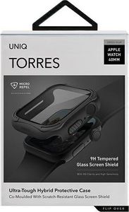 Uniq UNIQ etui Torres Apple Watch Series 4/5/6/SE 40mm. czarny/midnight black 6