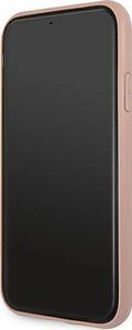 Guess Guess GUHCN61RSAVSRG iPhone 11 różowy/pink hardcase Saffiano Vintage Script 5