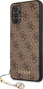 Guess Guess GUHCA325GF4GBR A325 A32 LTE brązowy/brown hard case 4G Charms Collection 2