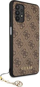 Guess Guess GUHCA325GF4GBR A325 A32 LTE brązowy/brown hard case 4G Charms Collection 4