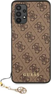 Guess Guess GUHCA32GF4GBR A326 A32 5G brązowy/brown hard case 4G Charms Collection 3