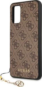 Guess Guess GUHCA32GF4GBR A326 A32 5G brązowy/brown hard case 4G Charms Collection 6