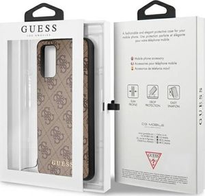 Guess Guess GUHCA32GF4GBR A326 A32 5G brązowy/brown hard case 4G Charms Collection 8