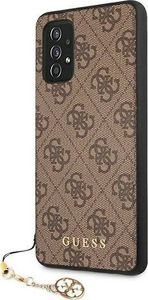 Guess Guess GUHCA52GF4GBR A525/A526 A52 brązowy/brown hard case 4G Charms Collection 2