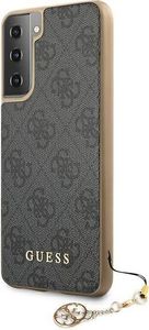 Guess Guess GUHCS21MGF4GGR S21+ G996 szary/grey hardcase 4G Charms Collection 2