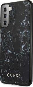 Guess Guess GUHCS21MPCUMABK S21+ G996 czarny/black hardcase Marble 2