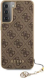 Guess Guess GUHCS21SGF4GBR S21 G991 brązowy/brown hardcase 4G Charms Collection 3