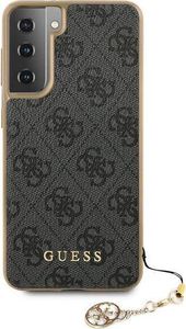 Guess Guess GUHCS21SGF4GGR S21 G991 szary/grey hardcase 4G Charms Collection 3
