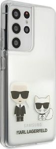 Karl Lagerfeld Karl Lagerfeld KLHCS21LCKTR S21 Ultra G998 hardcase Transparent Karl & Choupette 4