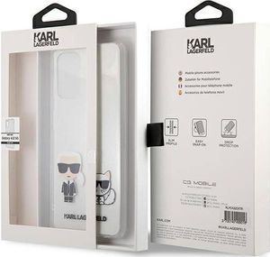 Karl Lagerfeld Karl Lagerfeld KLHCA32CKTR A326 A32 5G hardcase Transparent Karl & Choupette 8
