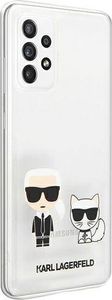 Karl Lagerfeld Karl Lagerfeld KLHCA52CKTR A525/A526 A52 hardcase Transparent Karl & Choupette 4