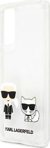 Karl Lagerfeld Karl Lagerfeld KLHCA52CKTR A525/A526 A52 hardcase Transparent Karl & Choupette 6