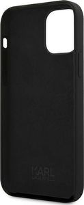 Karl Lagerfeld Karl Lagerfeld KLHCP12MSILTTBK iPhone 12/12 Pro 6,1" Silicone Ikonik Outline czarny/black 7