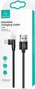 Kabel USB Usams USB-A - Lightning 1 m Czarny (SJ476USB01) 10
