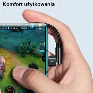 Kabel USB Usams USB-A - USB-C 1 m Czarny (US-SJ477) 6