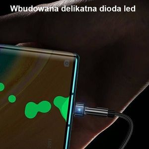 Kabel USB Usams USB-A - USB-C 1 m Czarny (US-SJ477) 8