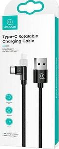 Kabel USB Usams USB-A - USB-C 1 m Czarny (US-SJ477) 10
