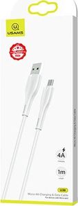 Kabel USB Usams USB-A - microUSB 1 m Biały (SJ375USB02) 8