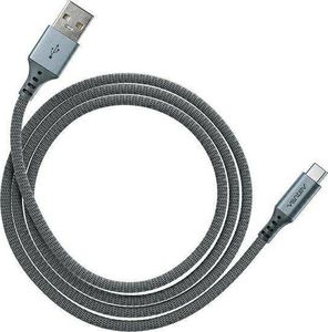 Kabel USB Ventev USB-A - USB-C 1.2 m Szary 2