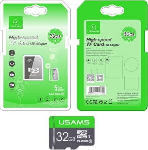 Karta Usams MicroSDHC 32 GB Class 10 U1  (ZB118TF01) 2