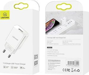 Ładowarka Usams T18 1x USB-A 2.1 A (CC075TC01) 9