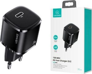 Ładowarka Usams T36 mini 1x USB-C 3 A (XFKXLOGTL01) 2