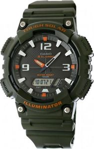 Zegarek Casio Zegarek Męski CASIO AQ - S810W-3AV 10 Bar SOLAR Do pływania 1