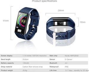 Smartband Pacific 16-2 Czerwony 7