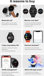 Smartwatch Pacific 19-8 Czarny 6