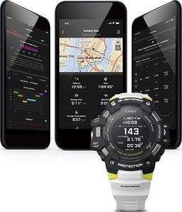 Zegarek Casio Zegarek Casio G-Shock G-SQUAD GBD-H1000-1A7ER GPS Tętno Kroki 2
