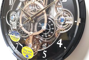 RHYTHM Zegar ścienny 4MH886WD02 melodie Magic Motion 7