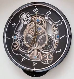 RHYTHM Zegar ścienny 4MH886WD02 melodie Magic Motion 9