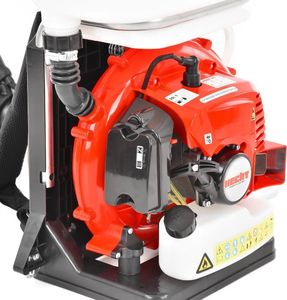 Hecht 443 Opryskiwacz Spalinowy Do Dezynfekcji Plecakowy Ogrodowy Sadowniczy 14l + Aplikator Do Granulatu 12m 3