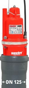 Hecht HECHT 3166 POMPA DO WODY GŁĘBINOWA MEMBRANOWA ZANURZENIOWA OGRODOWA DO STUDNI GŁĘBINOWYCH 600W 1400 l/h 7