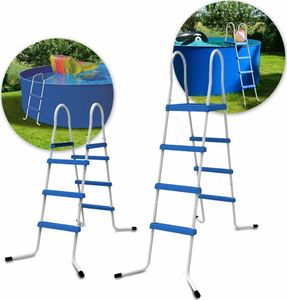 Hecht HECHT 00122 DRABINA DRABINKA DO BASENU BASENÓW ROZPOROWYCH ,DMUCHANYCH STELAŻOWYCH,DOMOWYCH 6