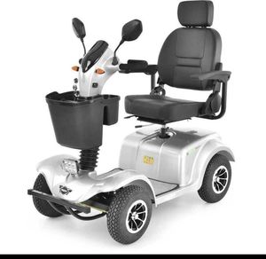 Hecht Wise Silver Wózek Skuter Elektryczny Inwalidzki Pojazd Czterokołowy Dla Seniora Akumulatorowy E-skuter Motor 1