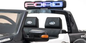 Hecht HECHT FORD RANGER RAPTOR POLICE EDITION WHITE SAMOCHÓD TERENOWY ELEKTRYCZNY AKUMULATOROWY AUTO JEŹDZIK POJAZD ZABAWKA DLA DZIECI 11
