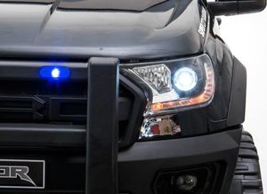 Hecht HECHT FORD RANGER RAPTOR POLICE EDITION WHITE SAMOCHÓD TERENOWY ELEKTRYCZNY AKUMULATOROWY AUTO JEŹDZIK POJAZD ZABAWKA DLA DZIECI 10