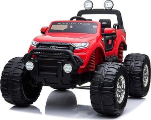 Hecht HECHT FORD RANGER MONSTER TRUCK RED SAMOCHÓD TERENOWY ELEKTRYCZNY AKUMULATOROWY AUTO JEŹDZIK POJAZD ZABAWKA DLA DZIECI PILOT 2