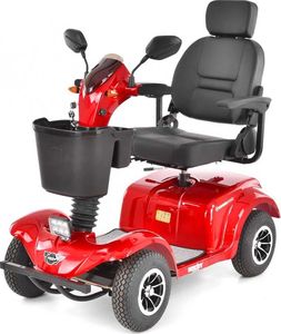 Hecht Wise Red Wózek Skuter Elektryczny Inwalidzki Pojazd Czterokołowy Dla Seniora Akumulatorowy E-skuter Motor 1
