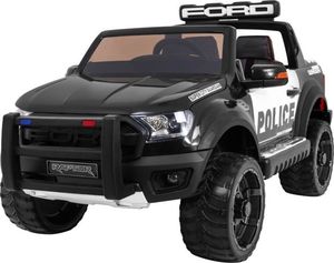 Hecht HECHT FORD RANGER RAPTOR POLICE EDITION BLACK SAMOCHÓD TERENOWY ELEKTRYCZNY AKUMULATOROWY AUTO JEŹDZIK POJAZD ZABAWKA DLA DZIECI 1