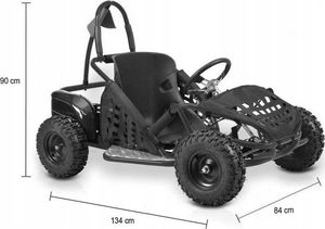 Hecht HECHT 54812 SILVER QUAD GOKART AKUMULATOROWY ELEKTRO QUAD BUGGY SAMOCHÓD AUTO POJAZD 4