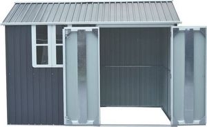 Hecht HECHT 6x10 NORD DOMEK NARZEDZIOWY OGRODOWY NA NARZEDZIA WIATA MEBLE OGRODOWE 172 x 302 cm 4