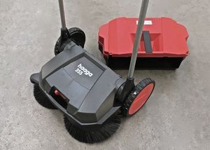 Haaga HAAGA STARMIX 355 ZAMIATARKA RĘCZNA PROWADZONA URZĄDZENIE SPRZĄTAJĄCE Z SYSTEMEM TURBO 55cm KLASA PREMIUM 5