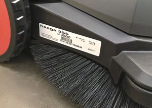 Haaga HAAGA STARMIX 355 ZAMIATARKA RĘCZNA PROWADZONA URZĄDZENIE SPRZĄTAJĄCE Z SYSTEMEM TURBO 55cm KLASA PREMIUM 7