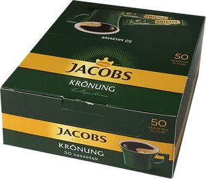 Jacobs Jacobs Kronung 50x1.8g kawa rozpuszczalna display 1